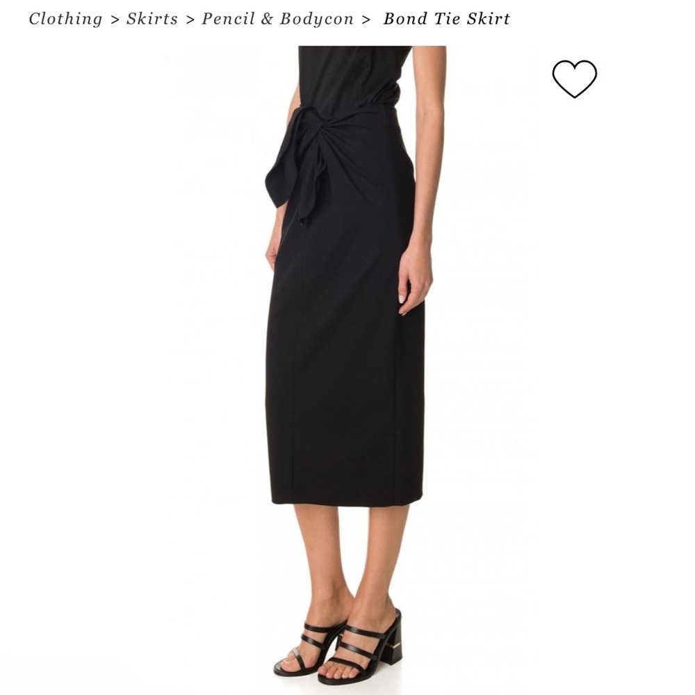 Tibi Bond Tie Skirt NWT sz00